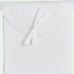 Lot de 2 taies d'oreiller en percale de coton - blanc 50x70cm