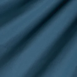 Lot de 2 taies d'oreiller en percale de coton - bleu figuerolles 65x65cm