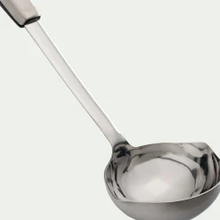Louche en inox - gris métallisé