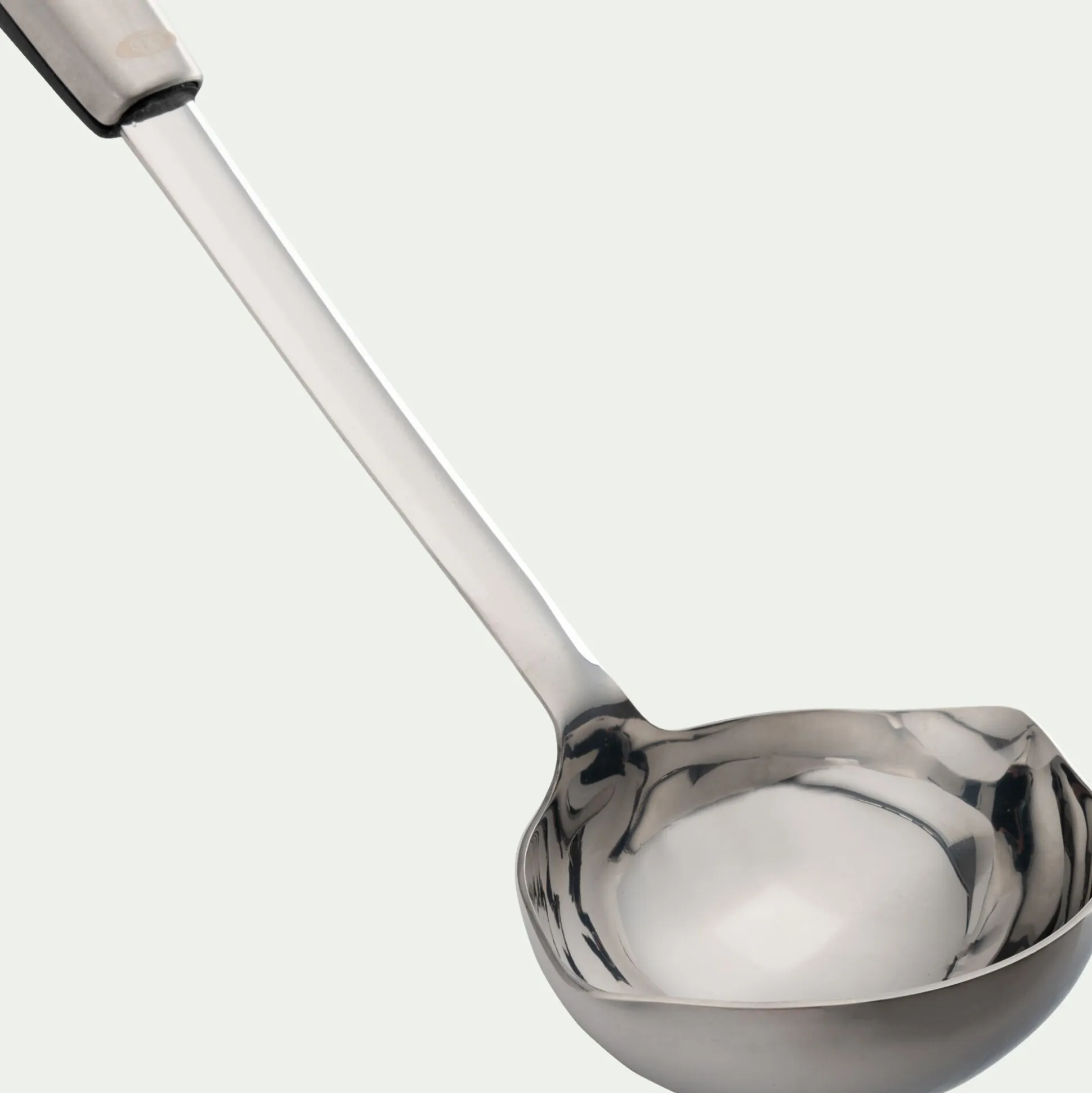 Louche en inox - gris métallisé