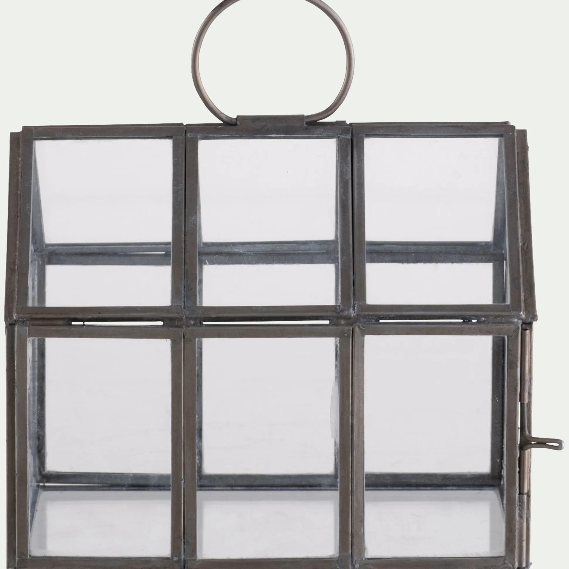 Maisonnette en Verre 15,5X10,5XH13CM - transparent