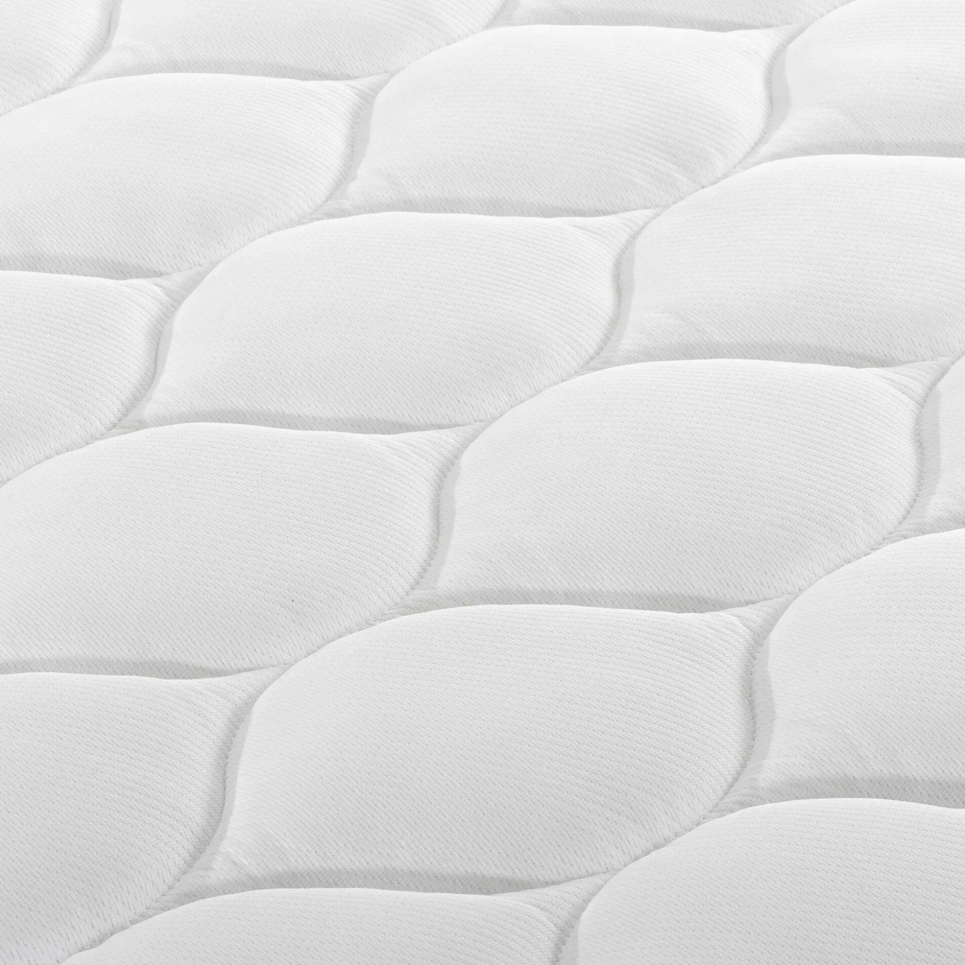 Matelas alinea en mousse accueil équilibré 15cm 140x190cm - blanc