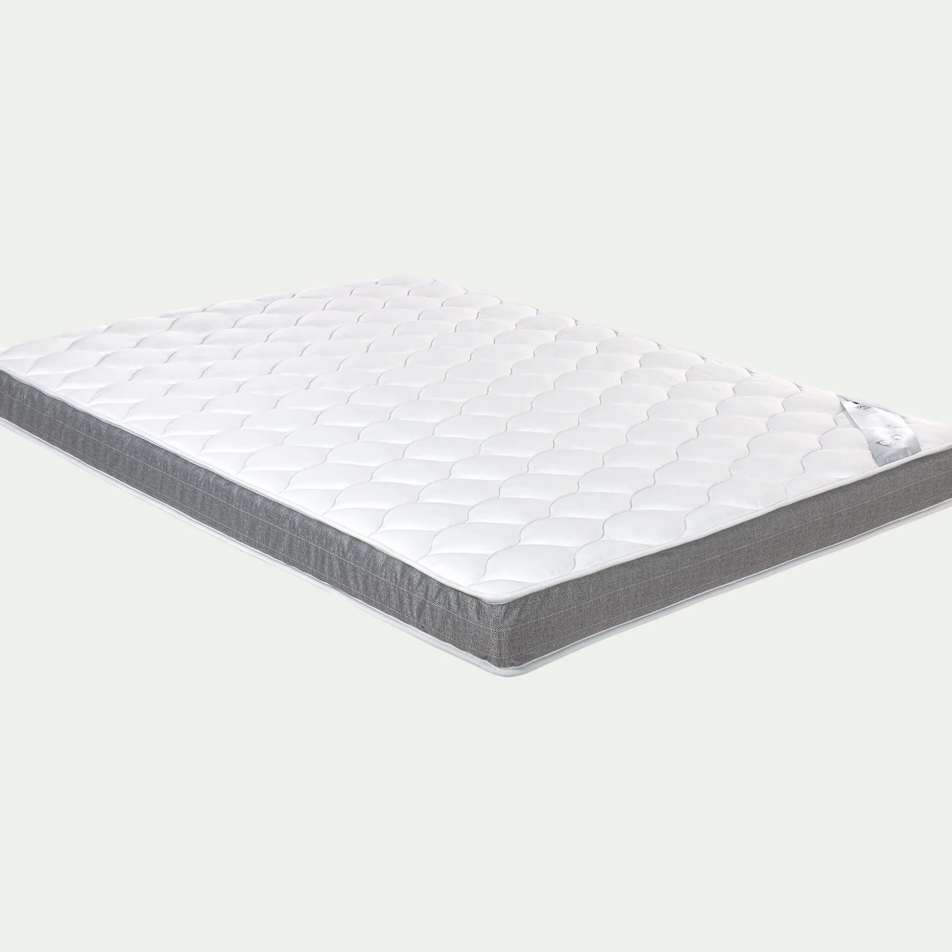 Matelas alinea en mousse accueil équilibré 15cm 160x200cm - blanc