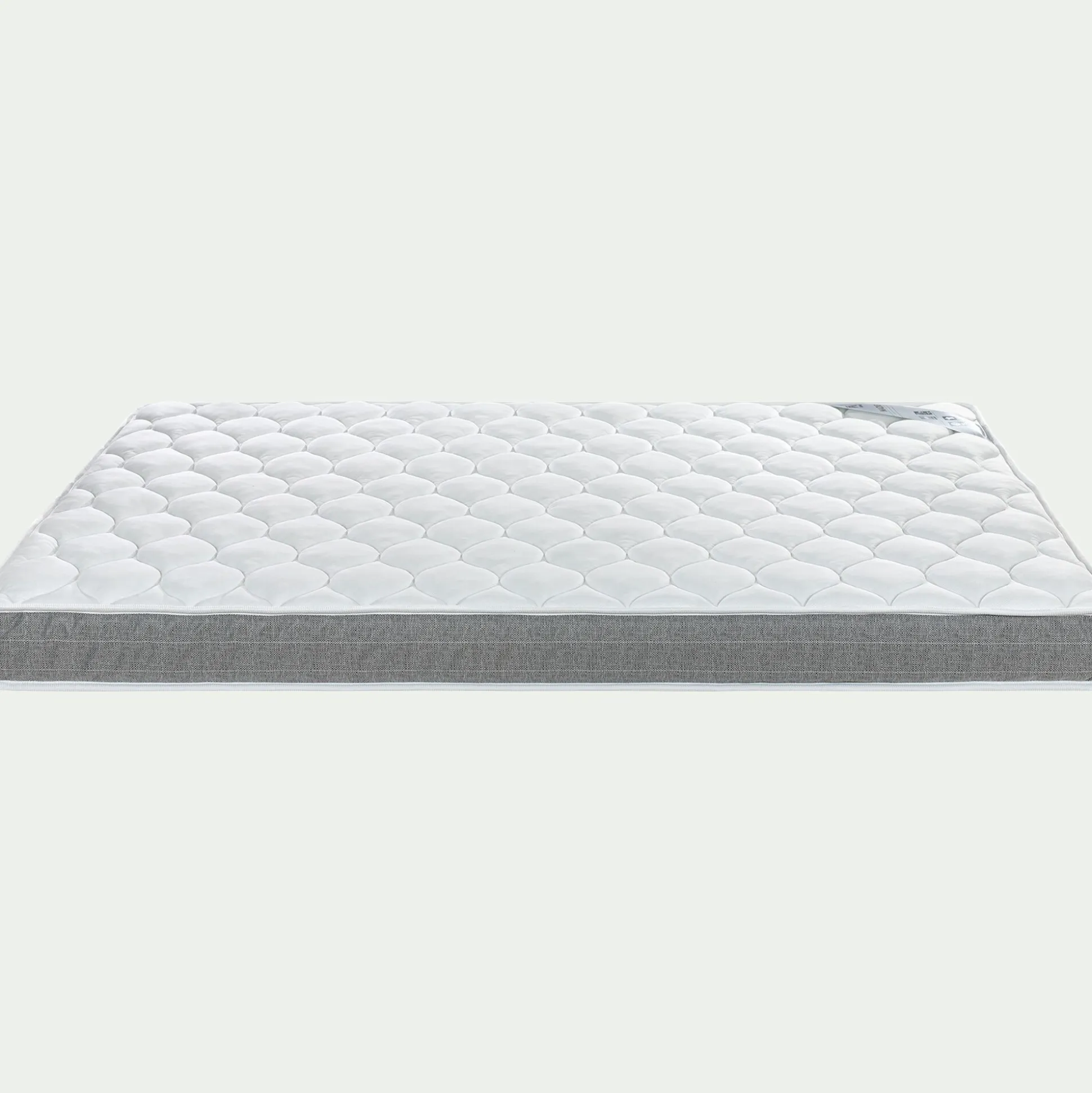 Matelas alinea en mousse accueil équilibré 15cm 160x200cm - blanc