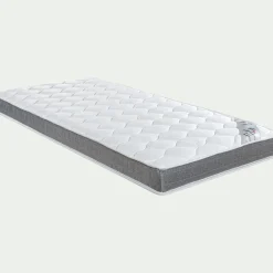 Matelas alinea en mousse accueil équilibré 15cm 90x190cm - blanc