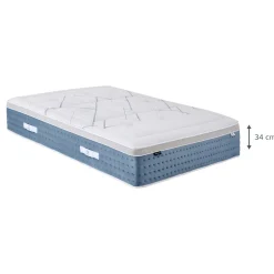 Matelas alinea à ressorts accueil moelleux 90x200cm