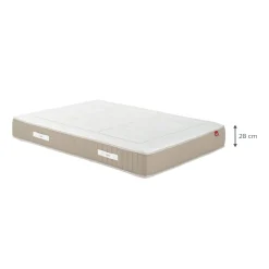 Matelas Epeda à ressorts accueil moelleux - 180x200cm