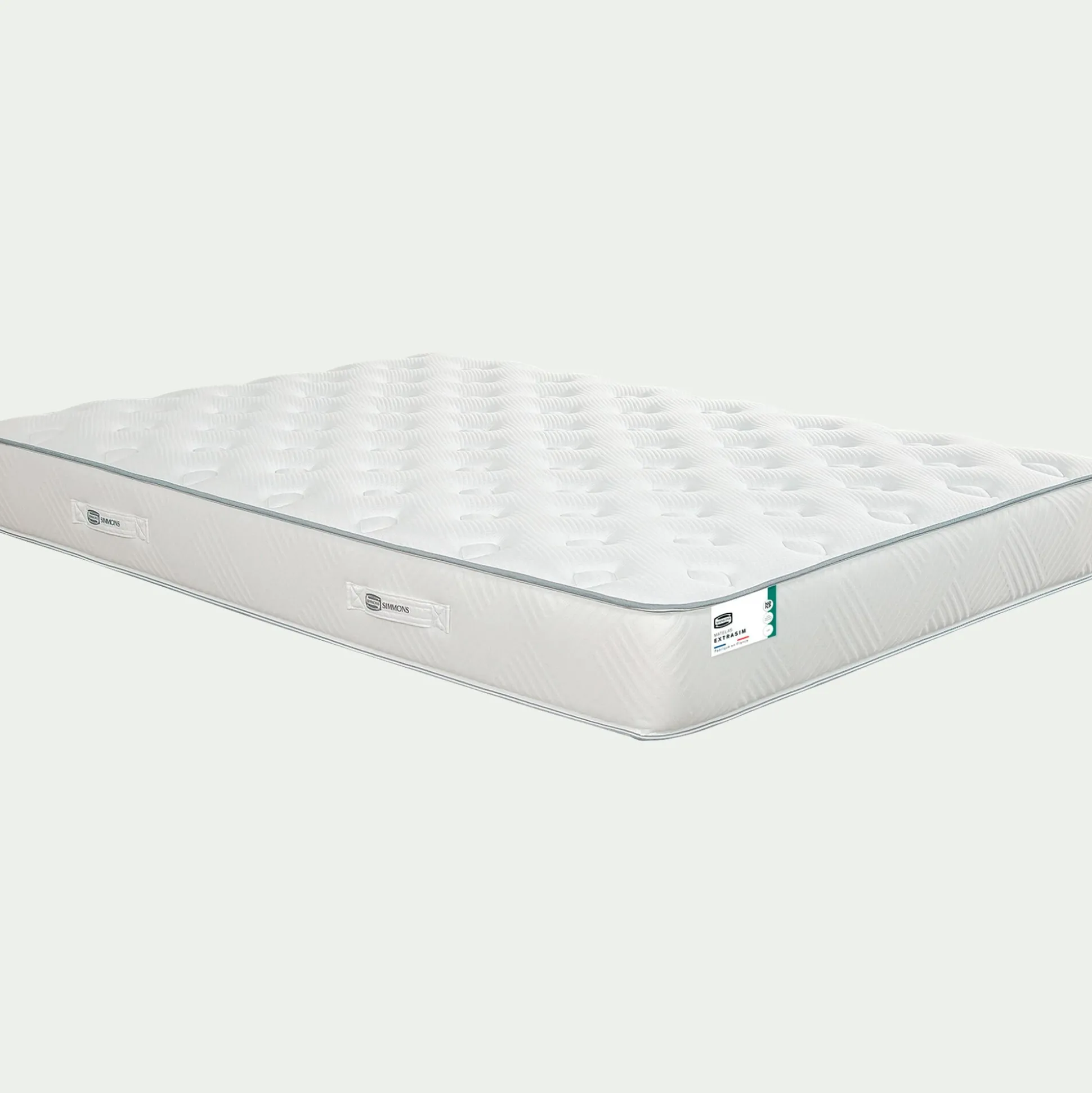 Matelas Simmons à ressorts accueil très ferme - 140x190cm