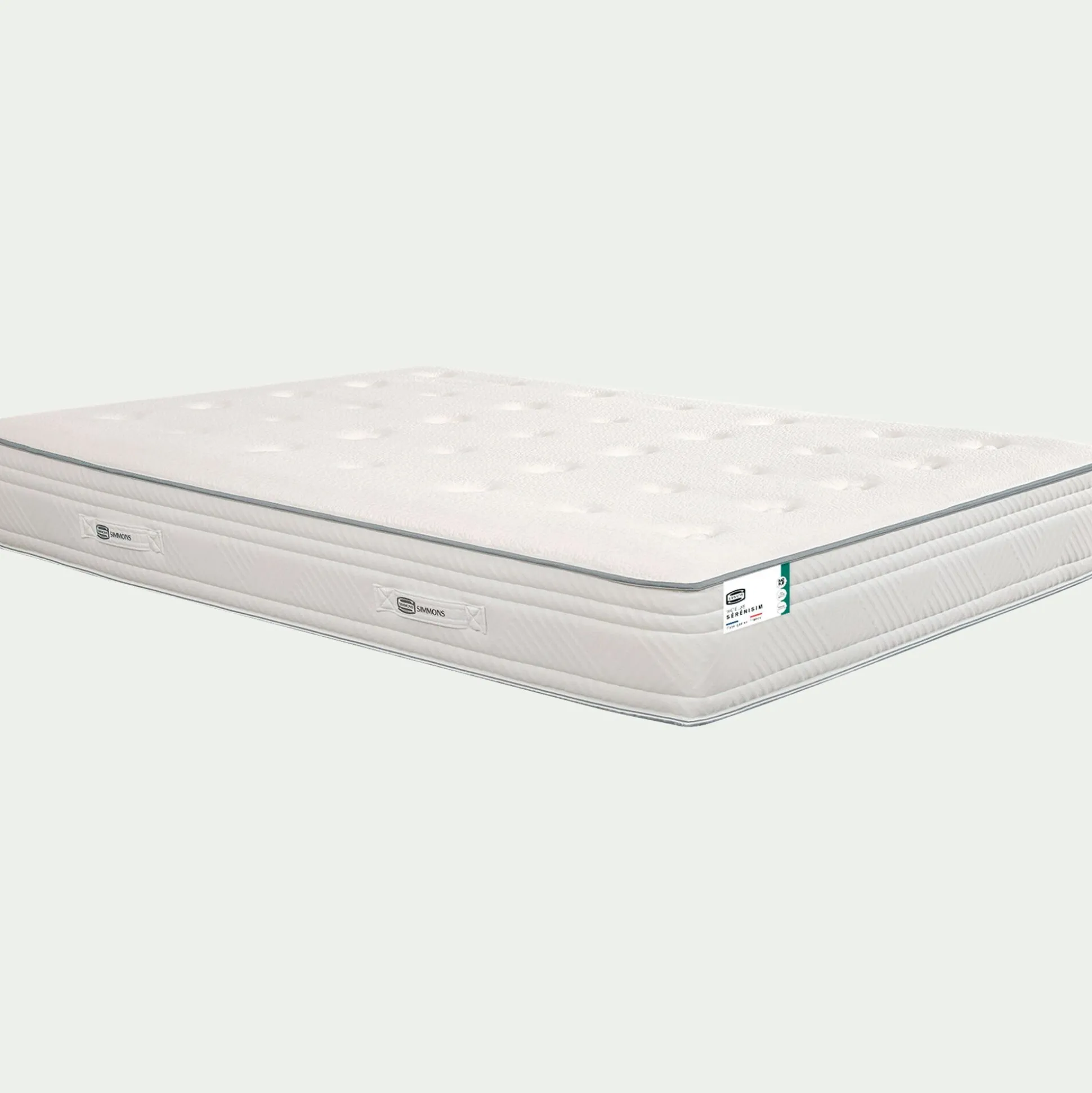 Matelas Simmons à ressorts accueil équilibré - 160x200cm