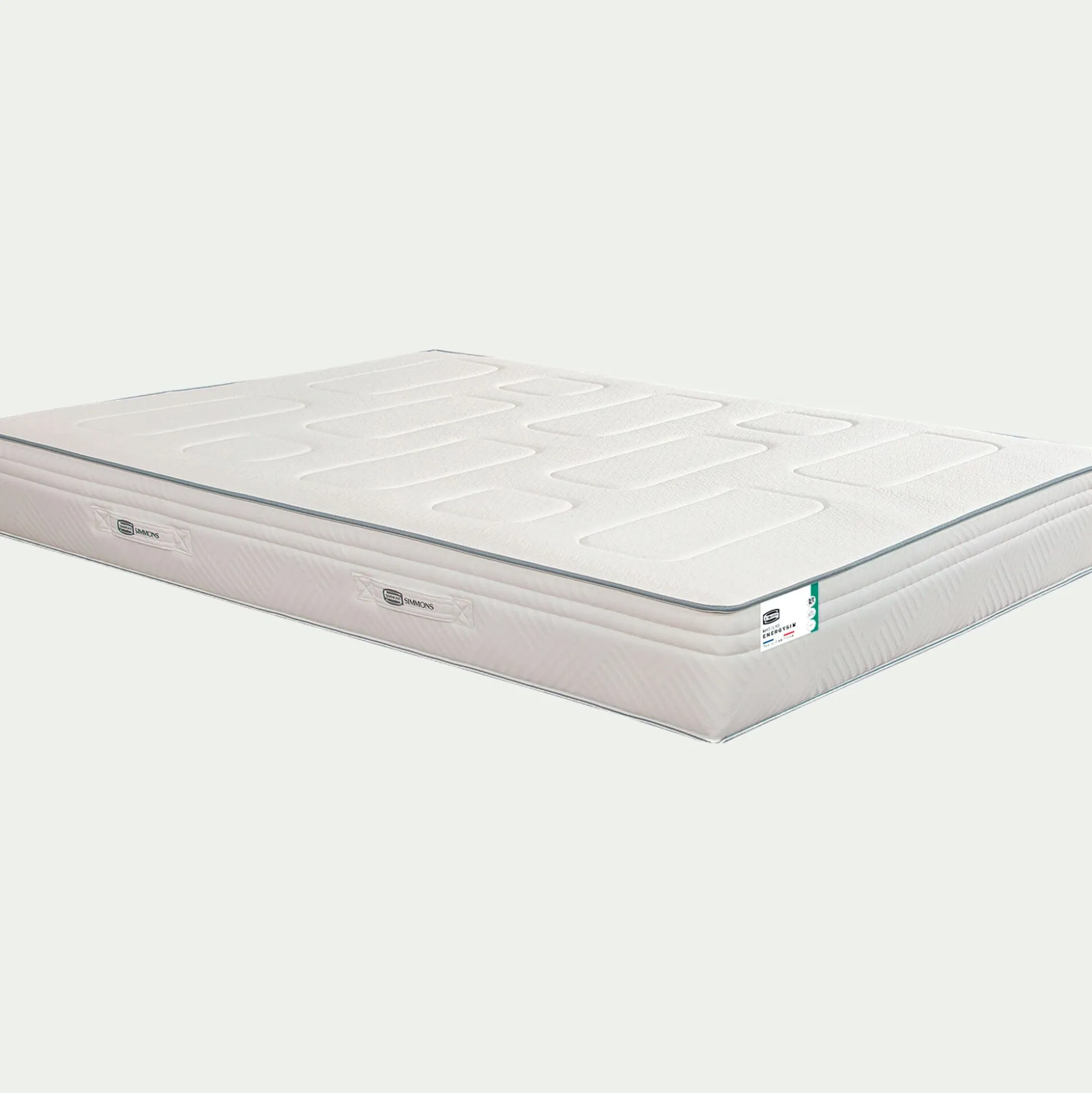 Matelas Simmons à ressorts accueil ferme - 140x190cm