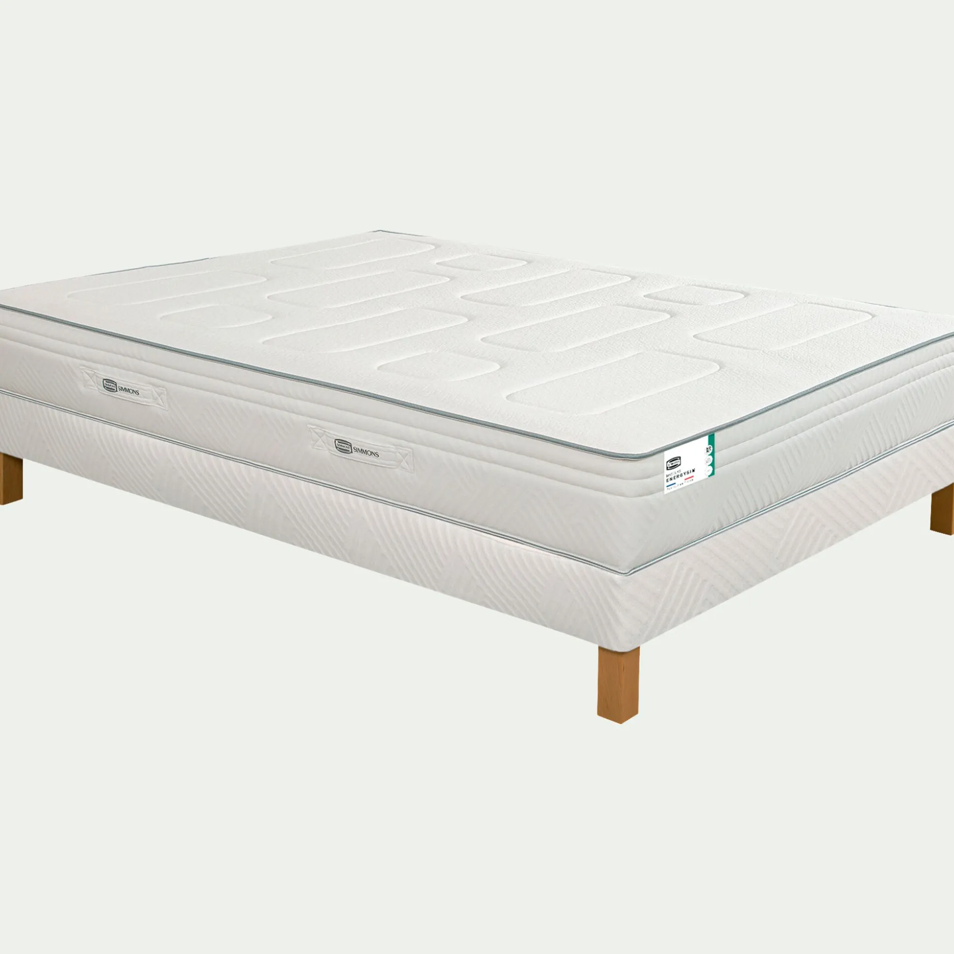 Matelas Simmons à ressorts accueil ferme - 140x190cm