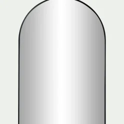 Miroir arche en aluminium l61xH91cm - noir