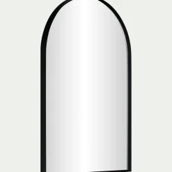 Miroir arche en aluminium l61xH91cm - noir