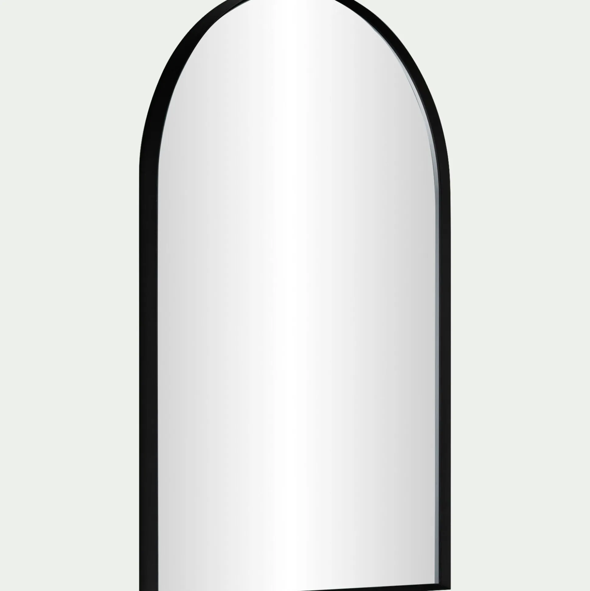 Miroir arche en aluminium l61xH91cm - noir