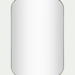 Miroir en aluminium 59x88cm - doré