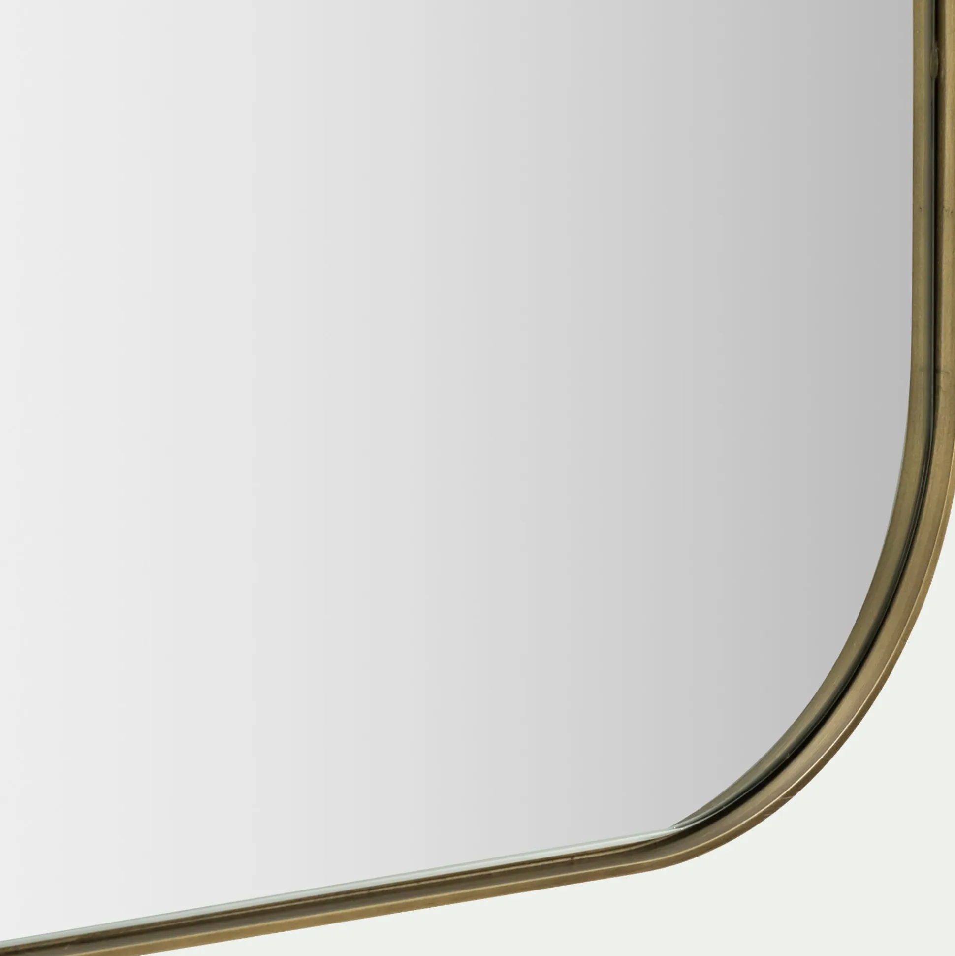 Miroir en aluminium 59x88cm - doré