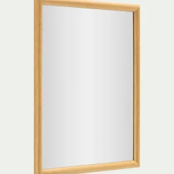 Miroir en bois de chêne 30x40cm - naturel