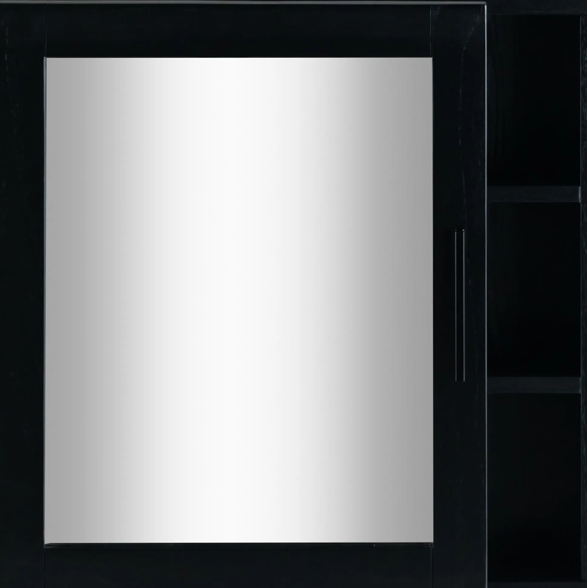 Miroir rectangulaire de salle de bain en bois de cèdre - L61,5cm
