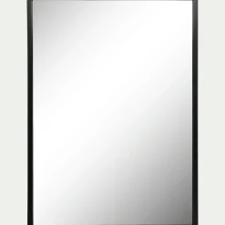 Miroir rectangulaire - noir 50x70cm