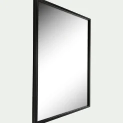Miroir rectangulaire - noir 50x70cm