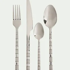 Ménagère 16 pièces en inox - argenté