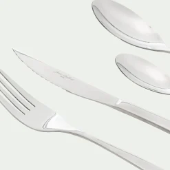 Ménagère 24 pièces en inox finition brillante