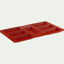 Moule à financiers en silicone platinium - marron