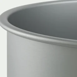 Moule à gâteau rond en aluminium D28xH10,2cm - argenté