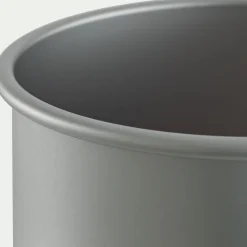 Moule à gâteau rond en aluminium D18xH10cm - argenté