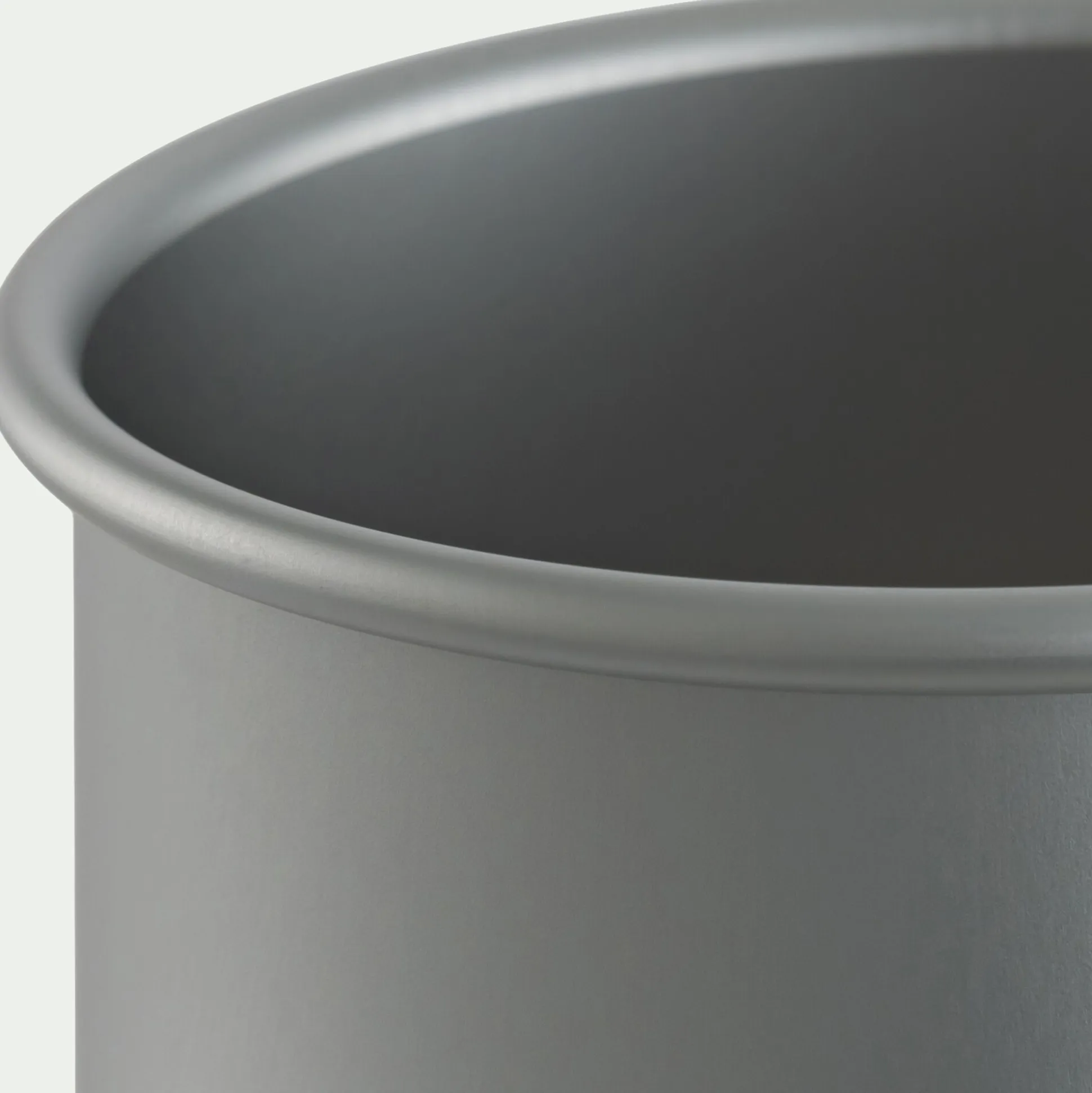 Moule à gâteau rond en aluminium D15xH10,2cm - argenté