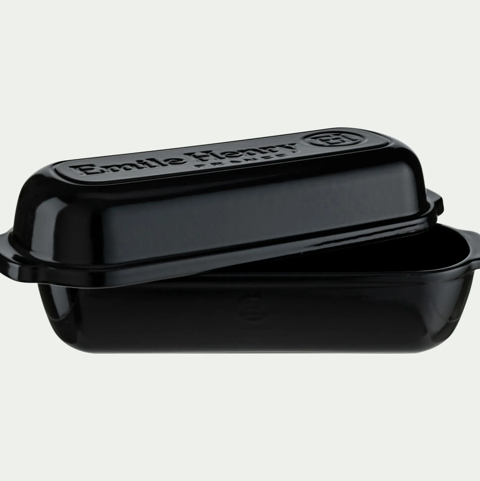 Moule à pain de campagne en céramique - noir
