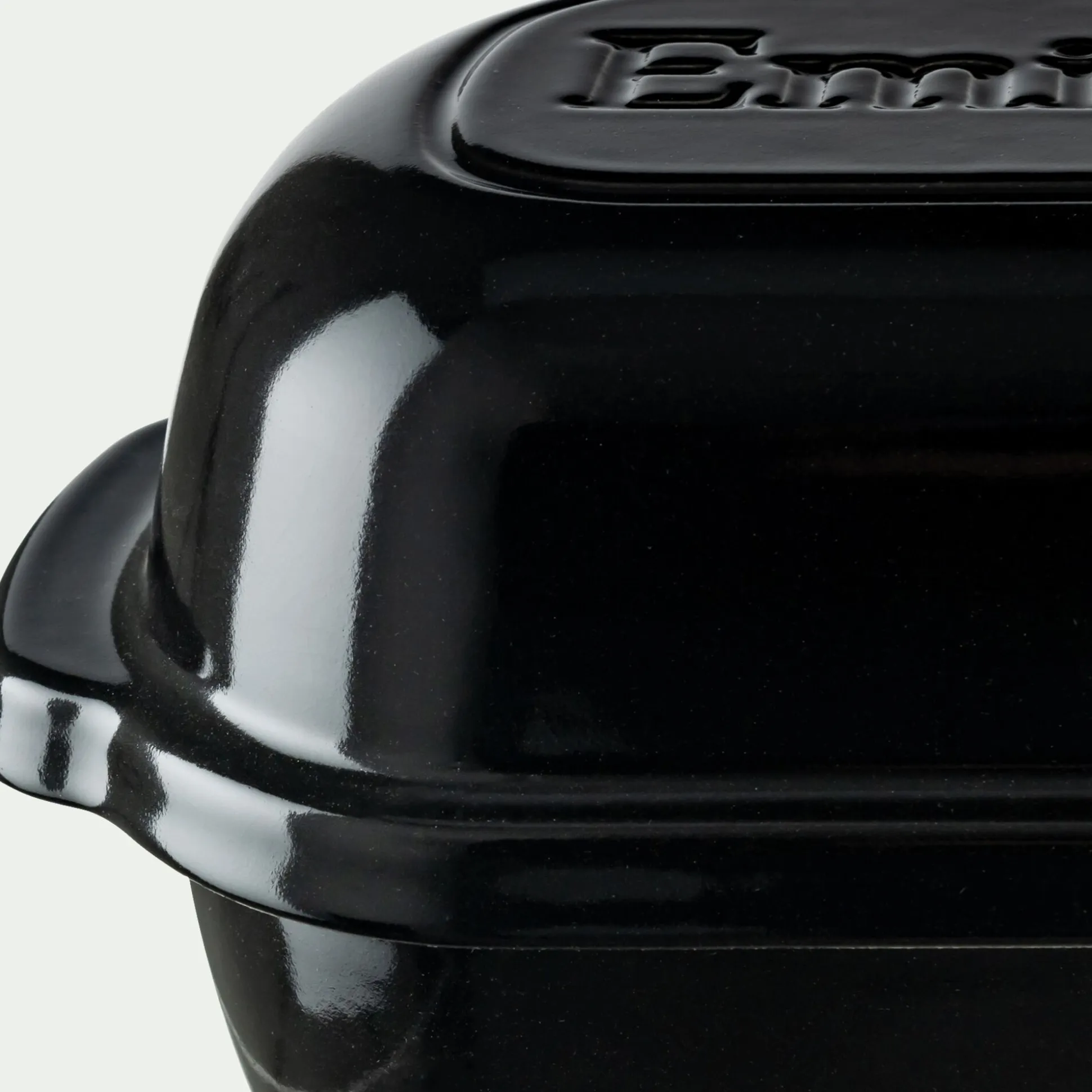 Moule à pain de campagne en céramique - noir