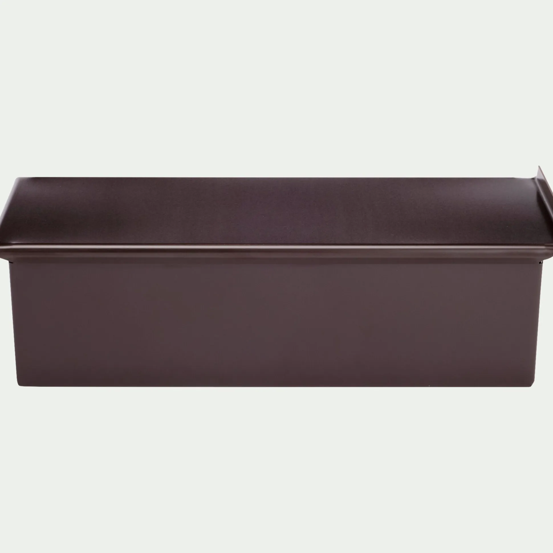 Moule à pain de mie en acier 9,3x25cm - marron