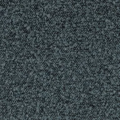 Méridienne en tissu bouclette - bleu