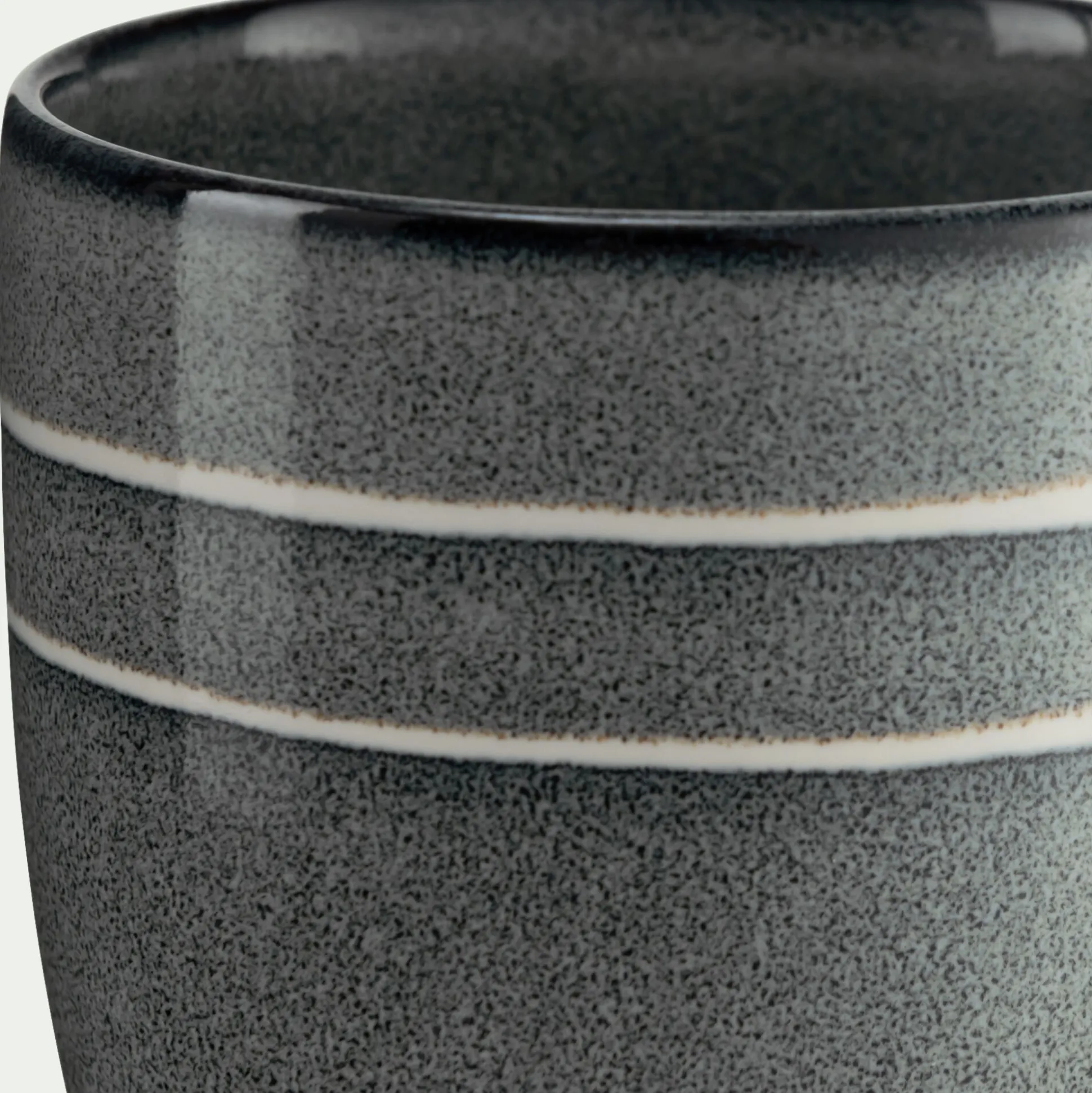 Mug en grès 36cl - bleu calaluna