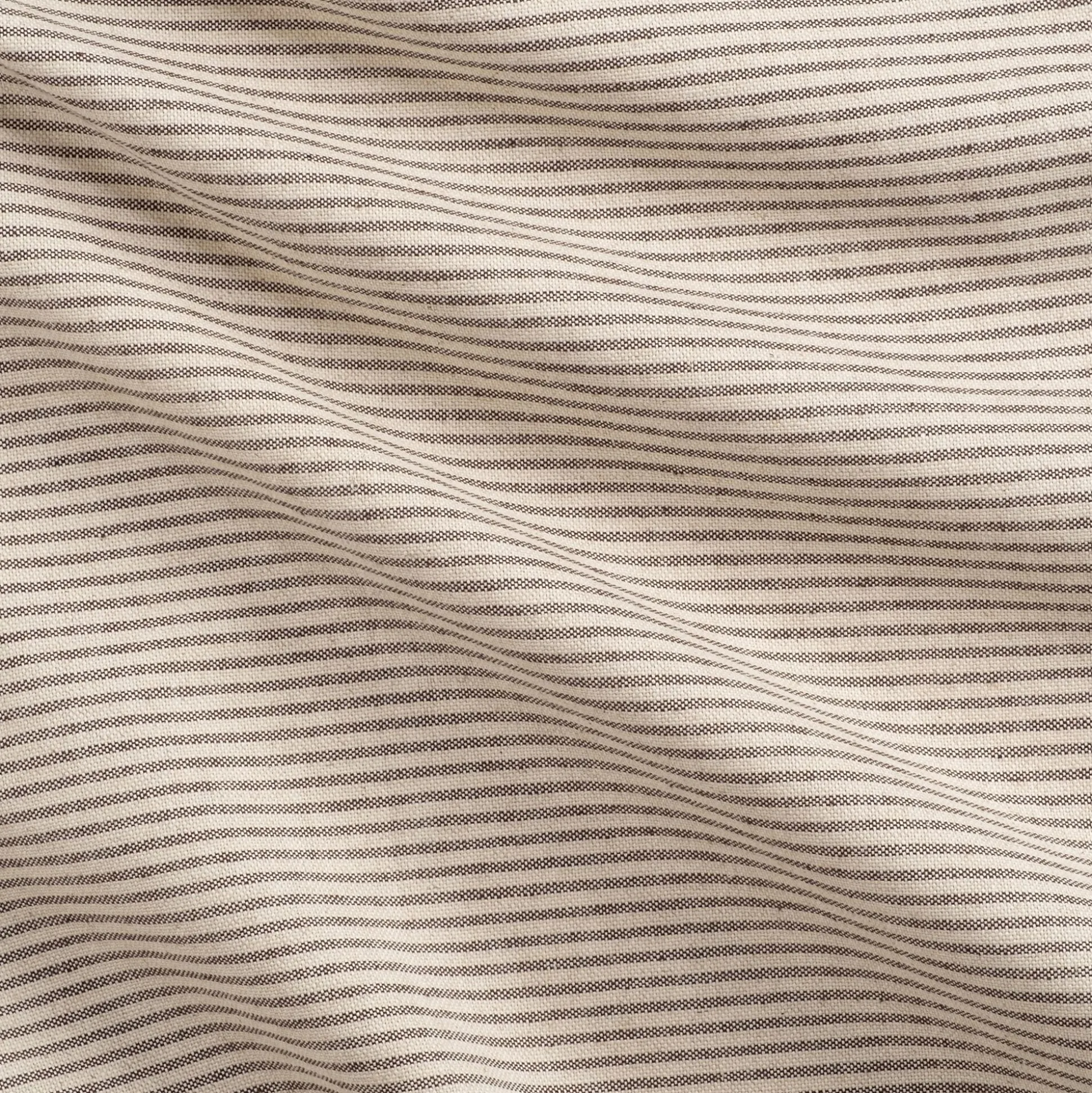 Nappe à rayures en coton 150x250cm - beige