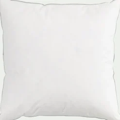 Oreiller ferme en plumettes de canard 65x65cm - blanc