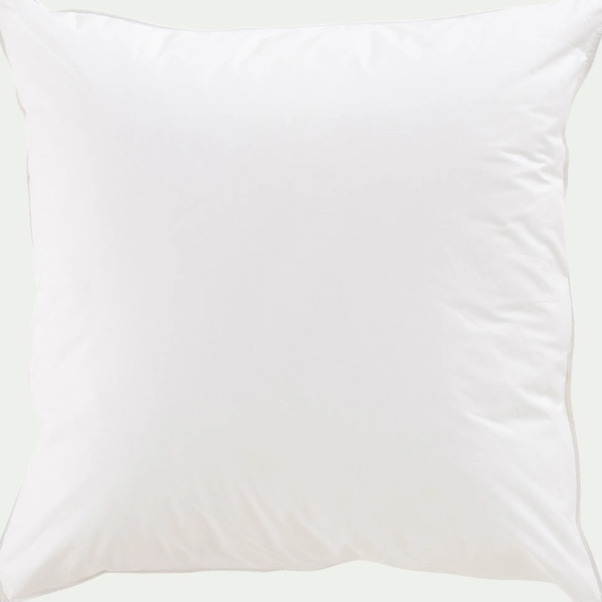 Oreiller sensation mémoire de forme en fibre gel 65x65cm
