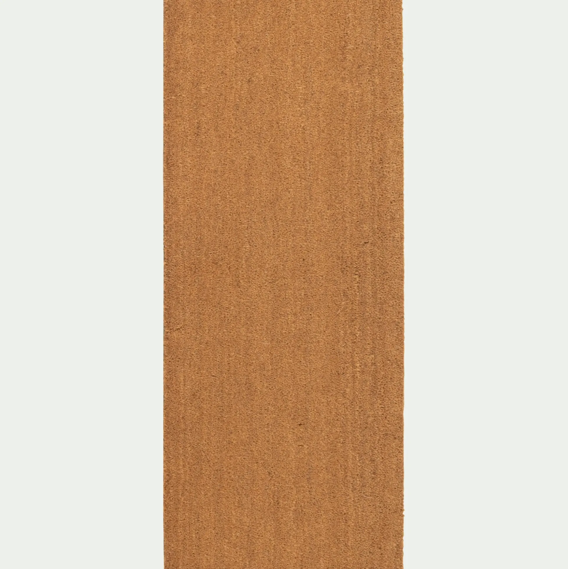 Paillasson en fibres de noix de coco et revers en vinyle - naturel 60x150cm