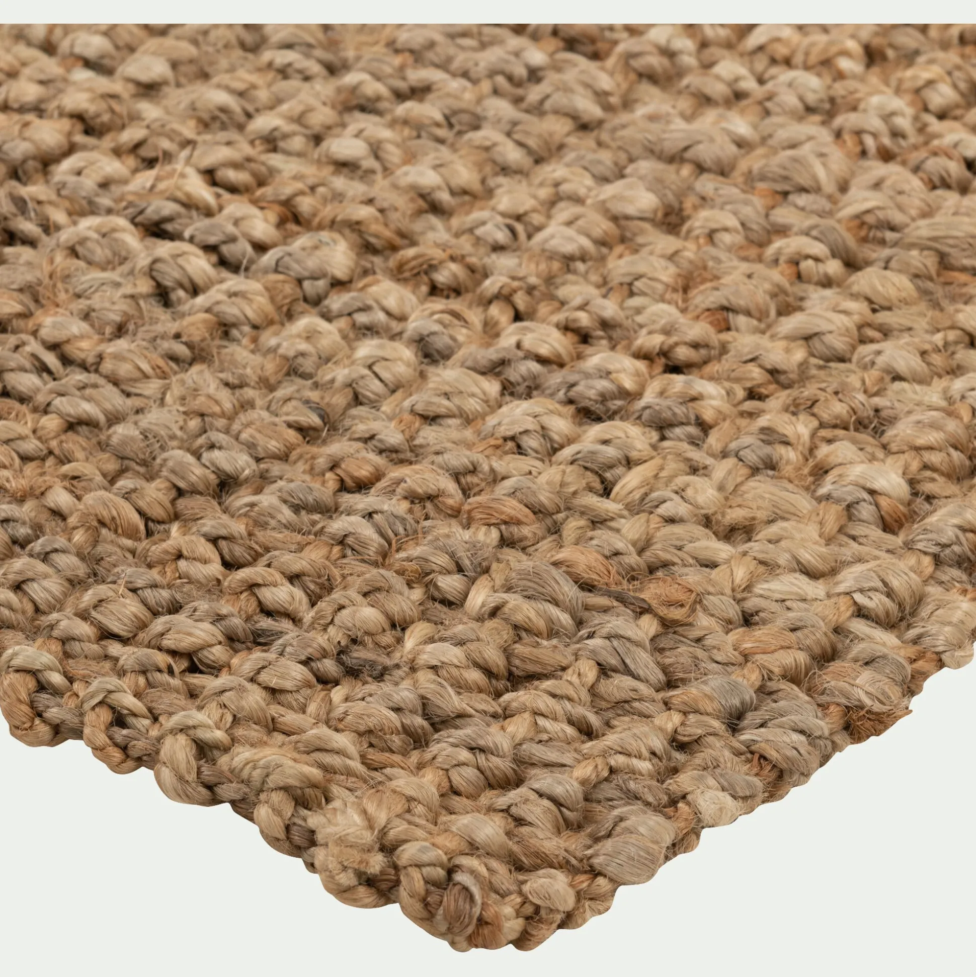 Paillasson en jute bouclée - naturel 60x150cm