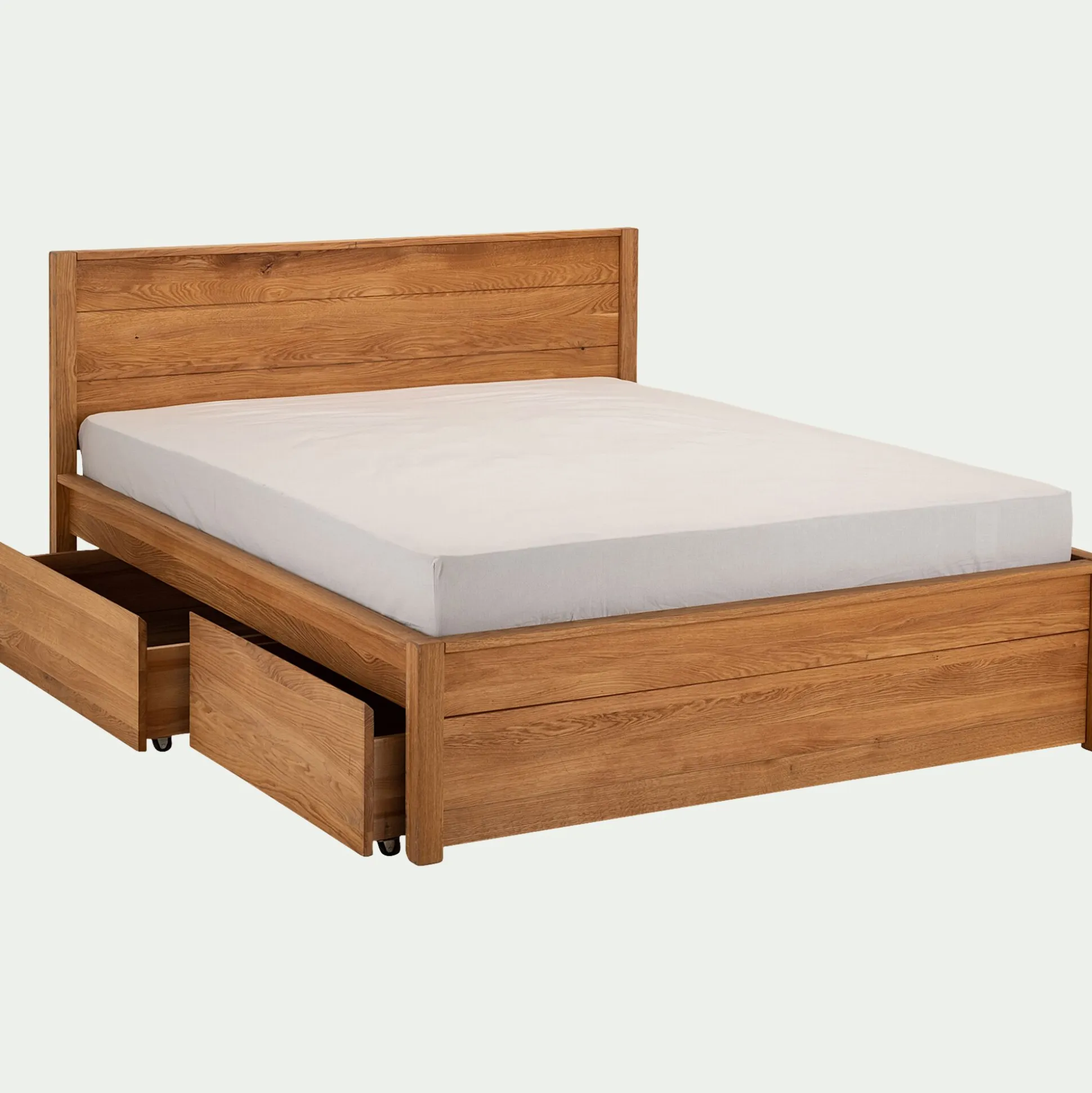 Panneau de finition en chêne pour lit Reno 180x200cm - bois clair