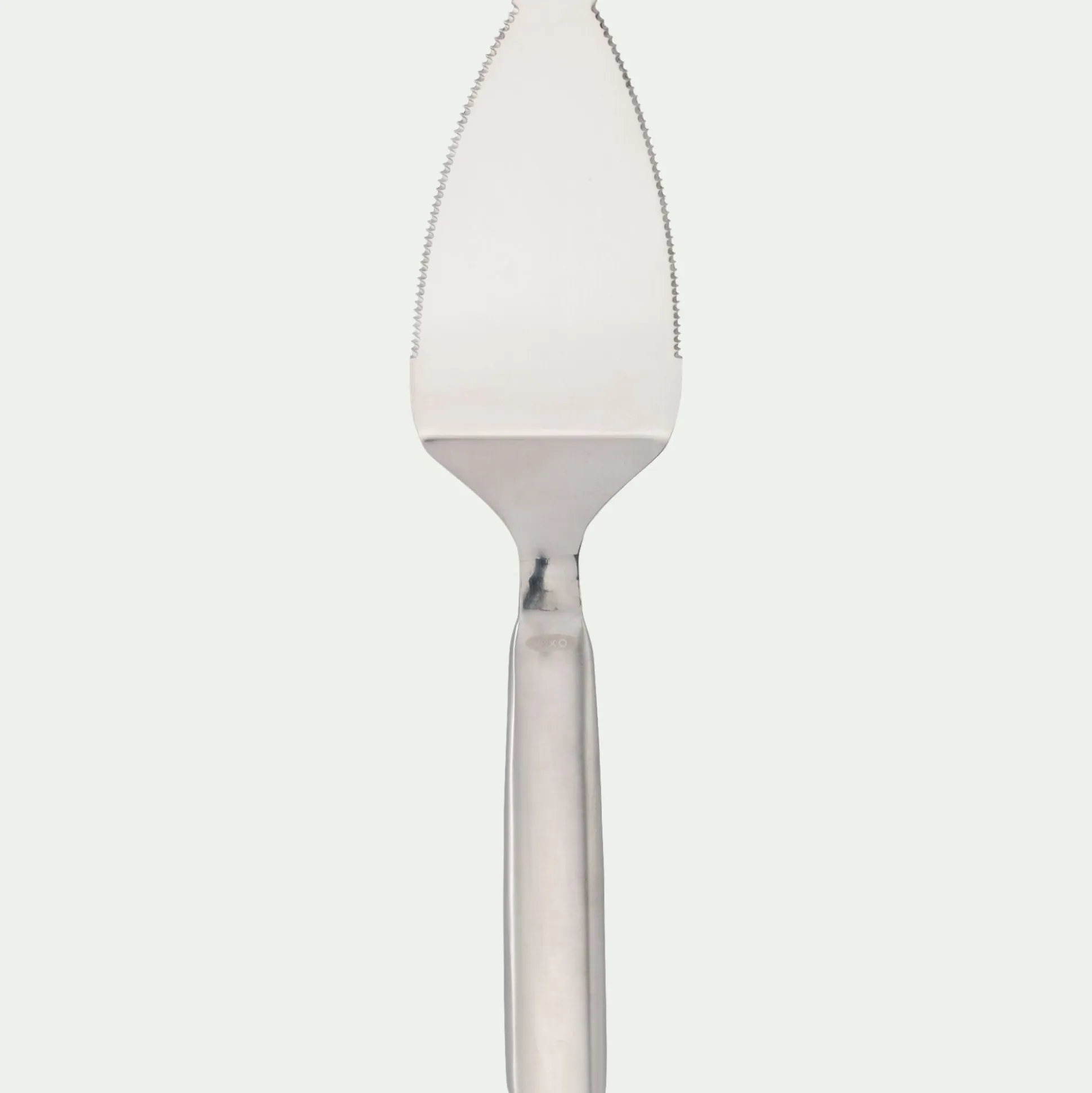 Pelle à tarte en inox - gris métallisé