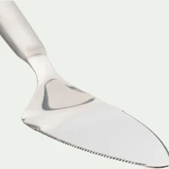 Pelle à tarte en inox - gris métallisé