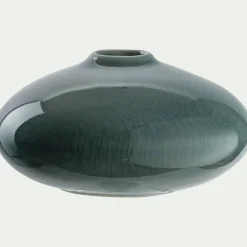 Petit vase en grès H6,5cm - bleu