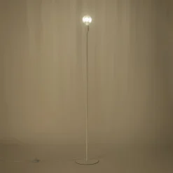Pied de lampadaire - blanc H146cm