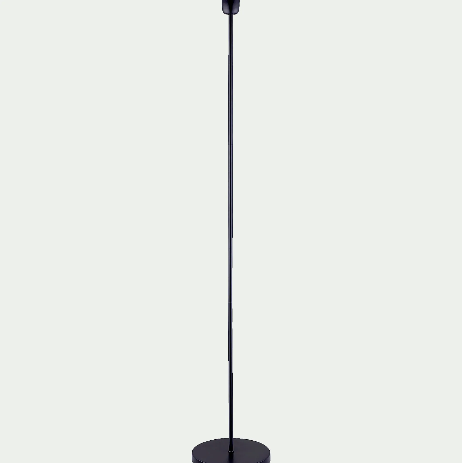 Pied de lampadaire en métal - H140cm noir