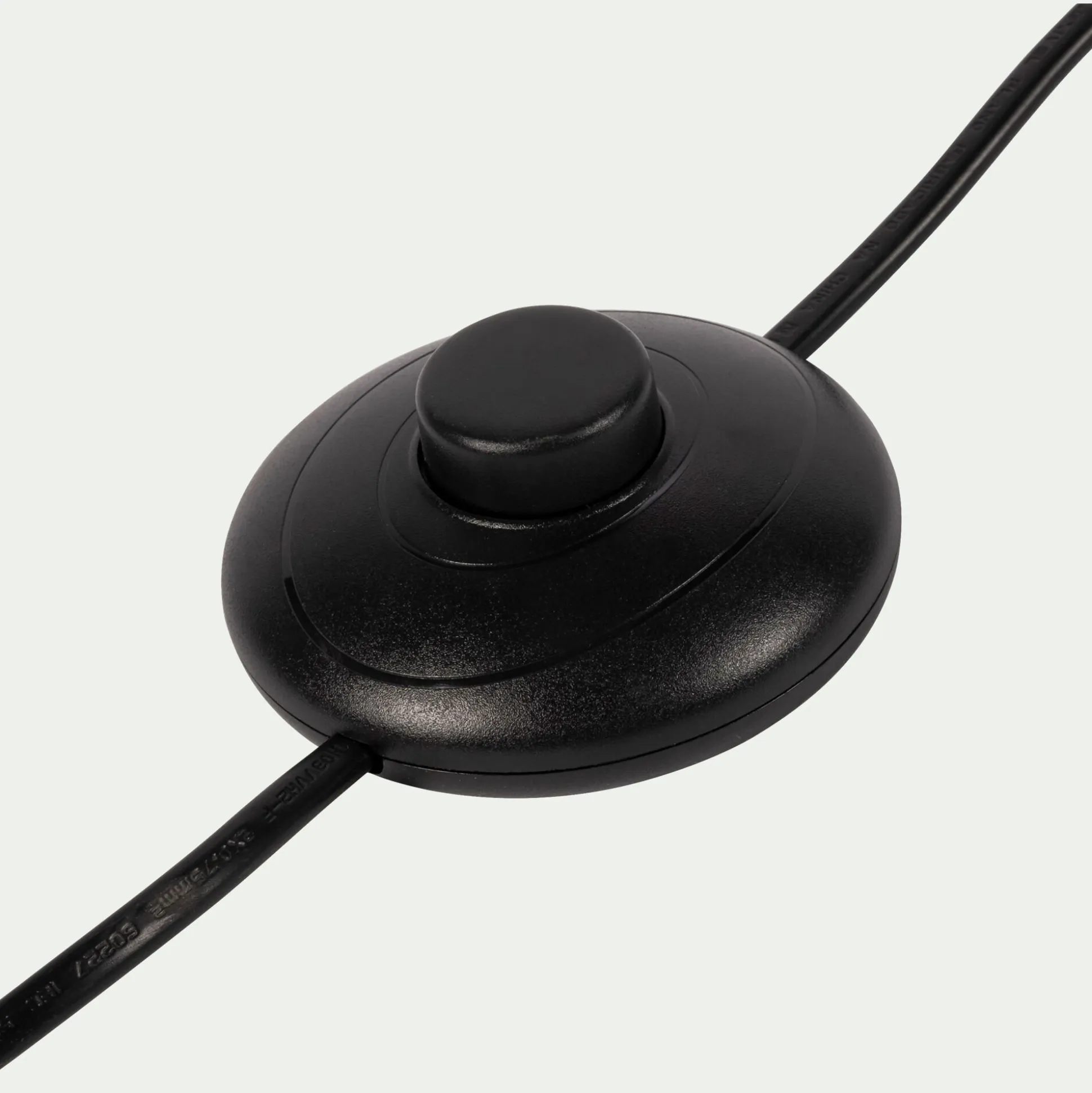 Pied de lampadaire en métal - H140cm noir