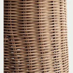 Pied de lampadaire en rotin H131cm - naturel