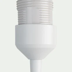Pied de lampe à poser - blanc H37,5cm