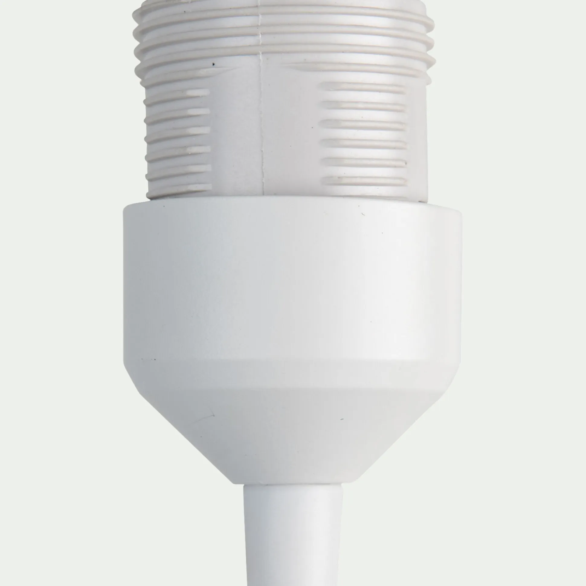 Pied de lampe à poser - blanc H37,5cm